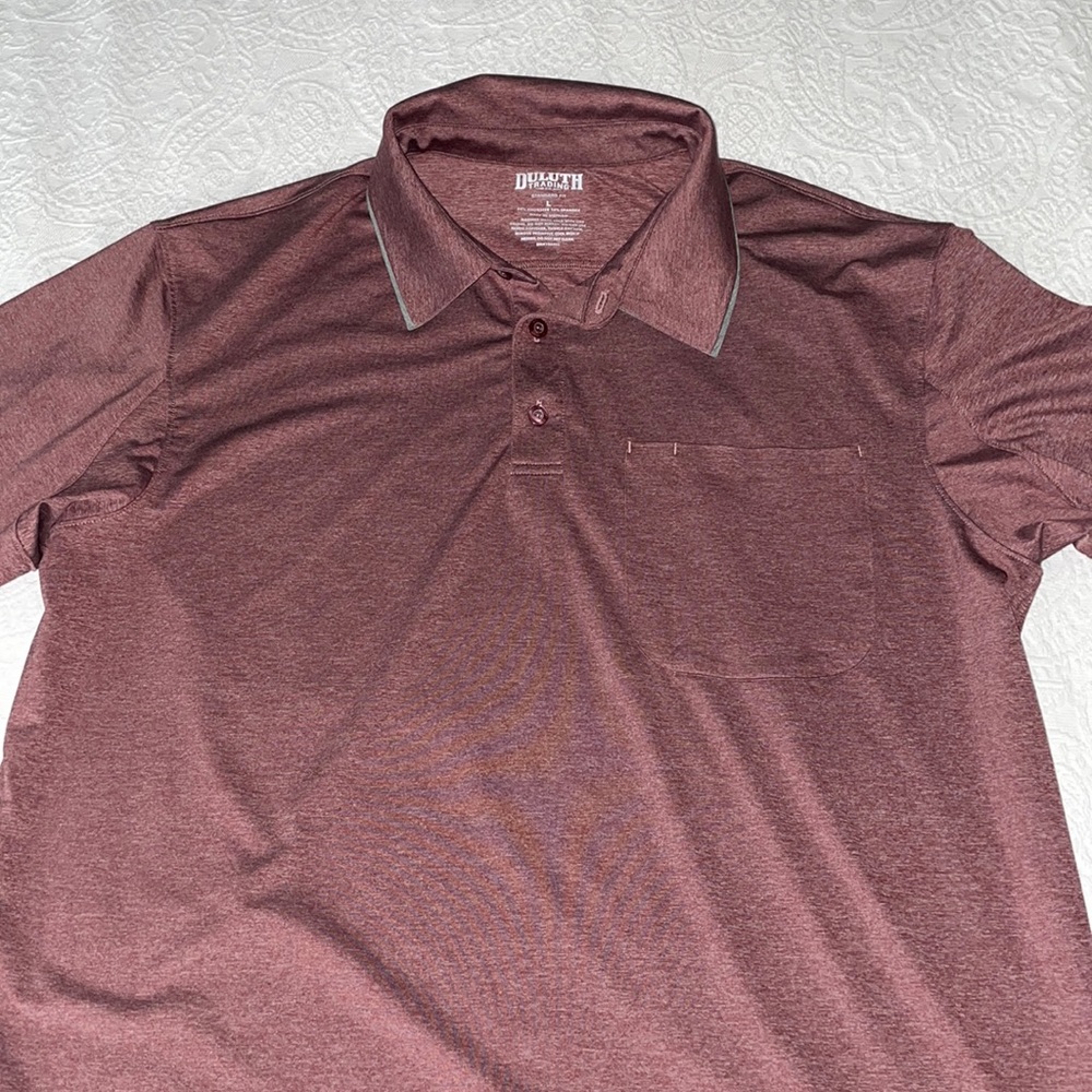 Duluth Trading Polo- mens Large